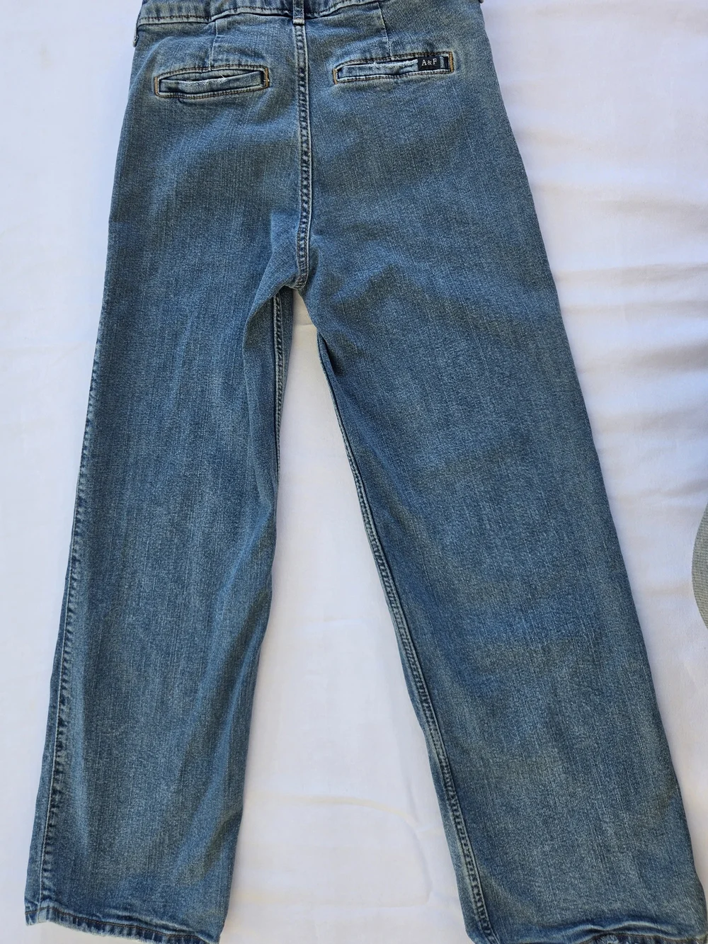 abercrombie kids Light Wash Straight-Leg Girls' Jeans